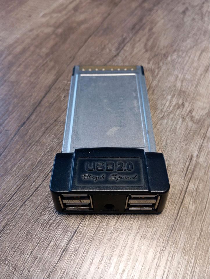 PCMCIA-Karte USB 4x (Fach)USB Bürofund alte Laptops in Burgwedel