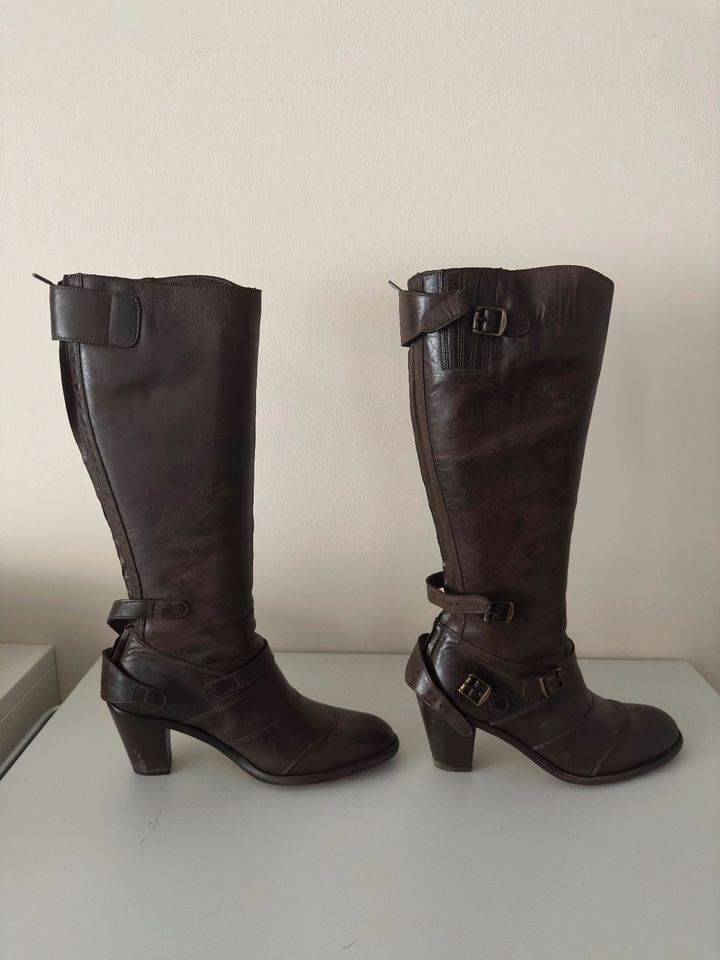 Belstaff Trailmaster 1955 Damen Stiefel, braun, 40 Vollleder in München