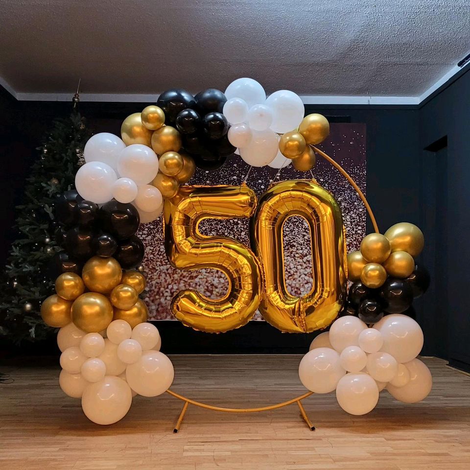 VERLEIH Ballonbogen BALLONKREIS Hochzeit Deko Geburtstag Party in Berlin