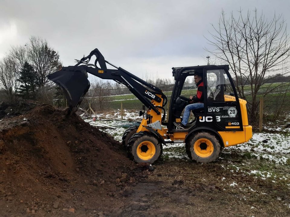 Radlader JCB vermieten mieten leihen in Sottrum