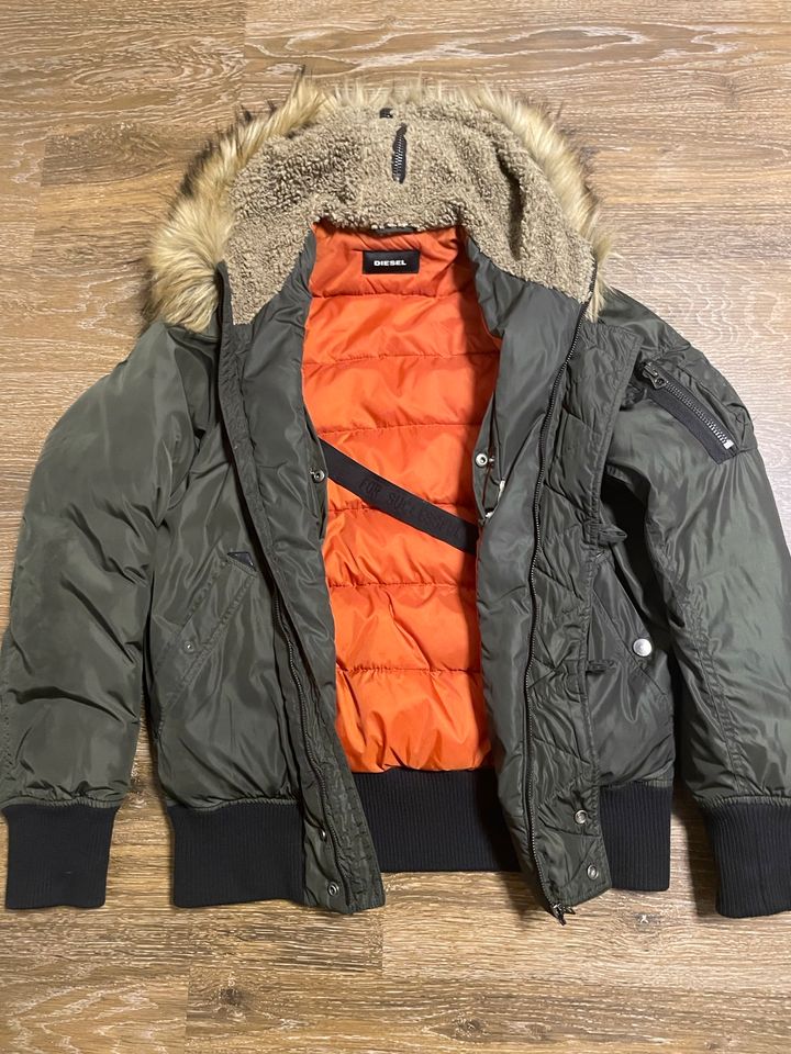 Diesel Winterjacke - Fell - Khaki in Köln