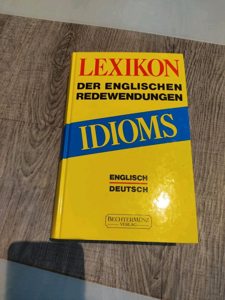 Lexikon englische Redewendungen IDIOMS in St. Wendel