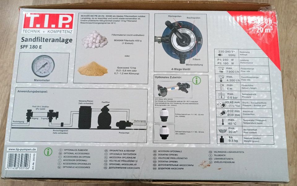 Sandfilteranlage in Solms