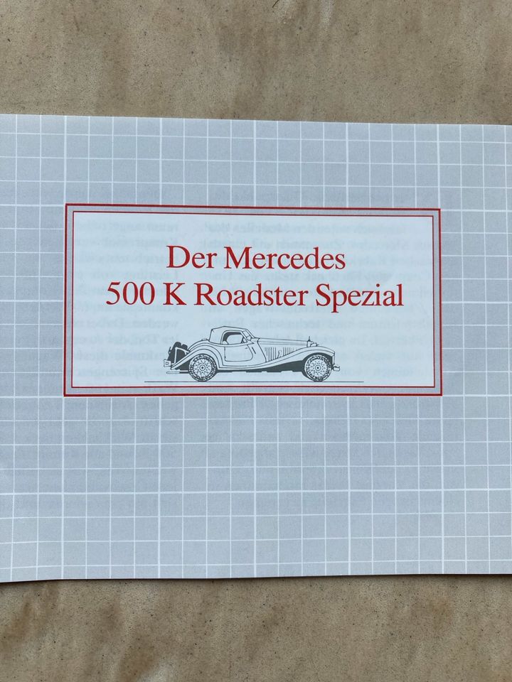 Modellauto Mercedes 500 K Roadster Spezial in Ahrensburg