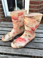 Gummistiefel Regenstiefel Rosen Motiv Gr. 36 Niedersachsen - Winsen (Aller) Vorschau