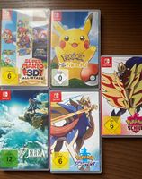 Nintendo Switch Spiele (Pokemon/Zelda/Mario 3D All Stars) Bayern - Augsburg Vorschau