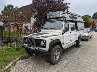 Defender TD5 130 mit Wohnkabine Autark Niedersachsen - Bispingen Vorschau