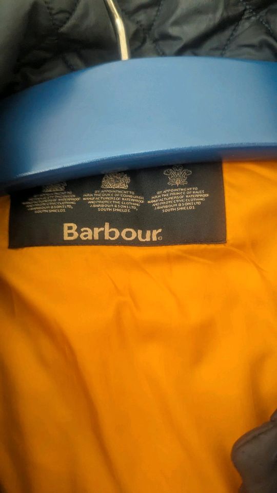 Barbour übergangsjacke blau Damen grösse 46 in Gelsenkirchen