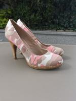Tamaris Pumps Leather Cuir Camouflage beige rosa Braun  Gr.38 Bayern - Ebermannstadt Vorschau