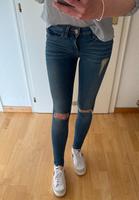 Röhrenjeans im used Look blau Neustadt - Südervorstadt Vorschau