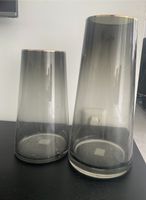 Vase glas schwarz 2 stuck Nordrhein-Westfalen - Gütersloh Vorschau