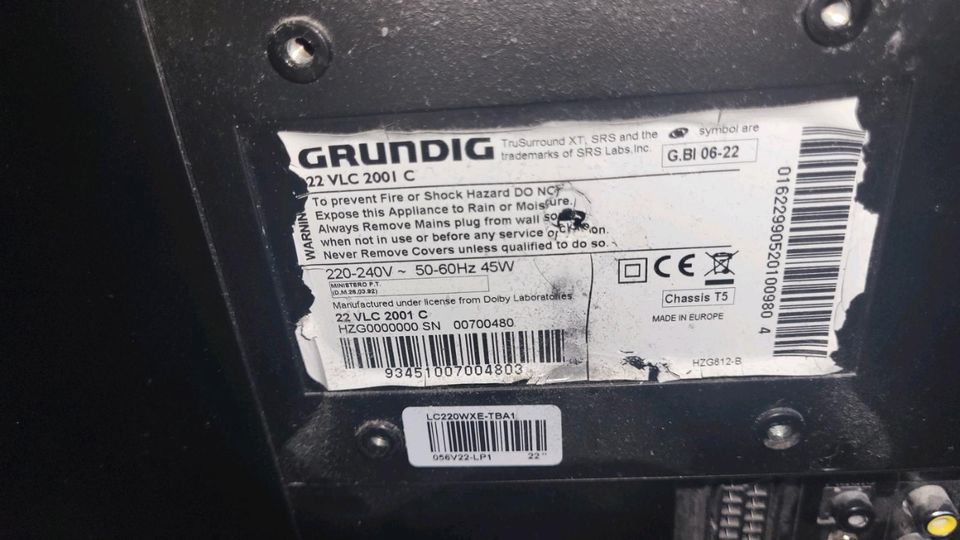 Grundig Fernseher in Bad Füssing