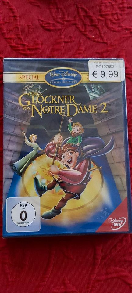 Disney DVD NEU Der Glöckner von Notre Dame 2 in Pfarrkirchen