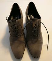 TOD'S Stiefelette Gr. 41 Velours Leder grau-blau Hamburg-Mitte - Hamburg Altstadt Vorschau