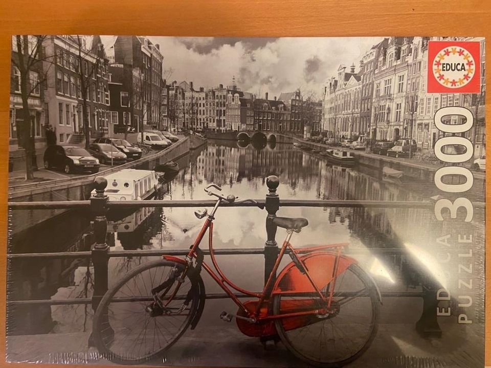 Educa Fahrrad in Amsterdam Puzzle 3000 Teile NEU in Magdeburg