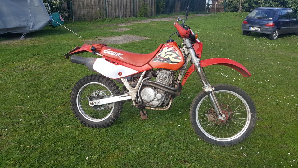 Honda XR 600R, EZ 8/1989, läuft gut, darf laut in Winseldorf