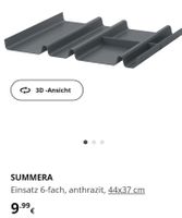 Ikea Summera Einsatz anthrazit neu Bayern - Regenstauf Vorschau