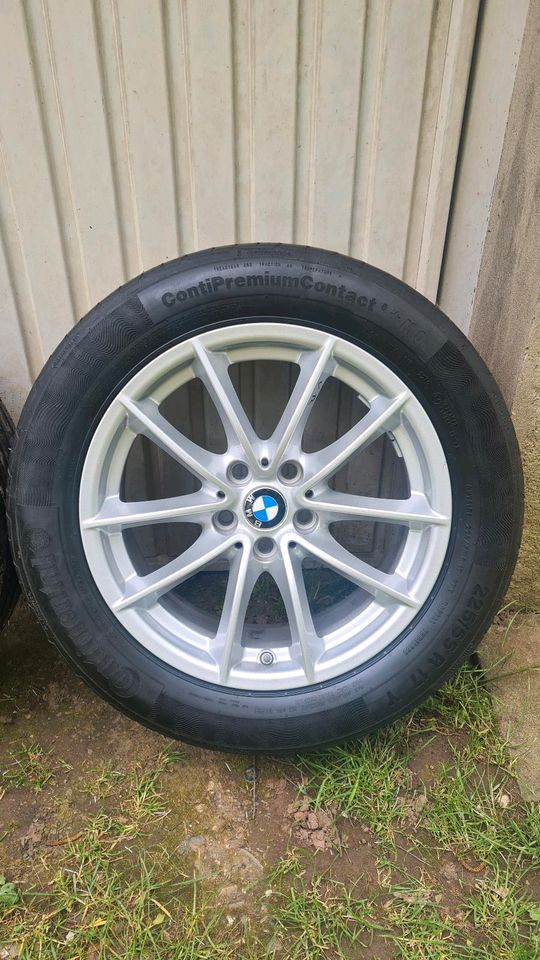 BMW 5er 520d Alufelgen mit Sommerferien  225/55 R17  Continental in Neuental