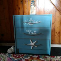 Kleine maritime Kommode, Shabby Chic, per Hand gestaltet Niedersachsen - Südbrookmerland Vorschau