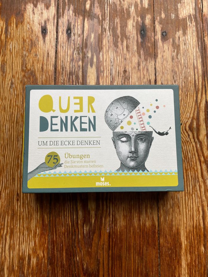 Denkspiel: Um die Ecke denken „Querdenken“ - Moses Verlag in Hamburg