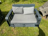 Outdoor-Sofa Paletten mit Kissen 2 stck. Hessen - Kassel Vorschau