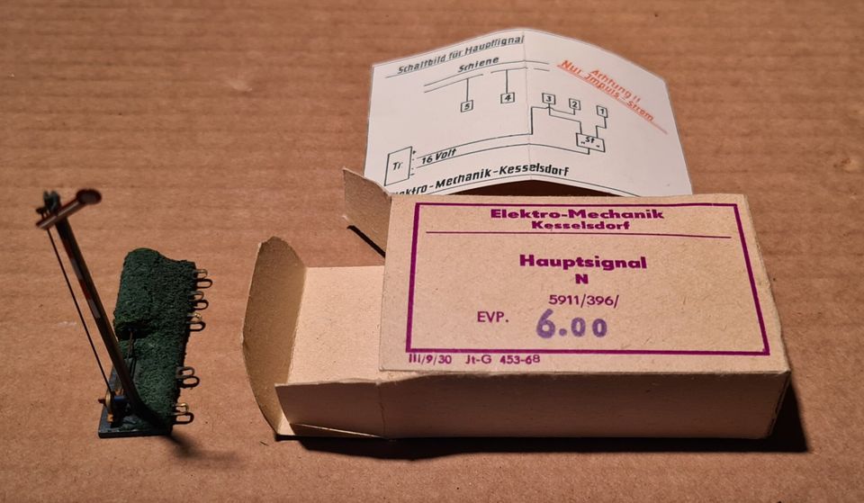 Hauptsignal # Modellbahn # Spur N # in Originalverpackung in Chemnitz