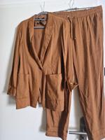 Marc Cain Hosenanzug (Blazer + Hose) braun Leinenmischung Bonn - Bonn-Zentrum Vorschau