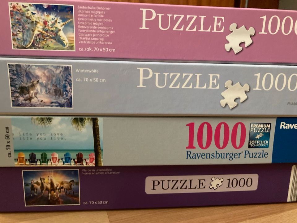 Puzzle 1000 Teile in Freyung