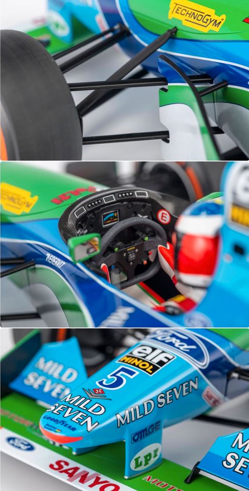 Minichamps 1:8 Benetton Ford   Nr 26/55 Mick Schumacher in Hilchenbach