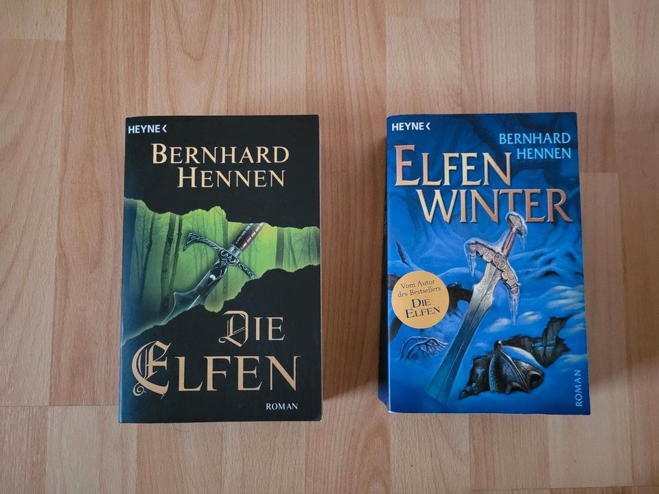 Die Elfen Bernhard Hennen Elfenwinter Fantasy Roman in Fulda