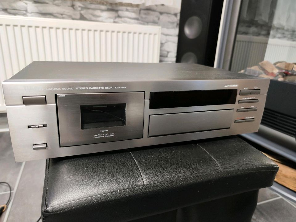 Yamaha Natural Sound Stereo Tape Deck KX-490 in Horschbach