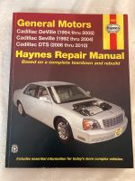 Haynes Reparaturanleitung Cadillac Deville Seville DTS Hessen - Hungen Vorschau