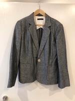 COMMA Blazer, 42, Baumwolle/Leinen, silber/grau, Übergangsjäckche Bayern - Rothenburg o. d. Tauber Vorschau