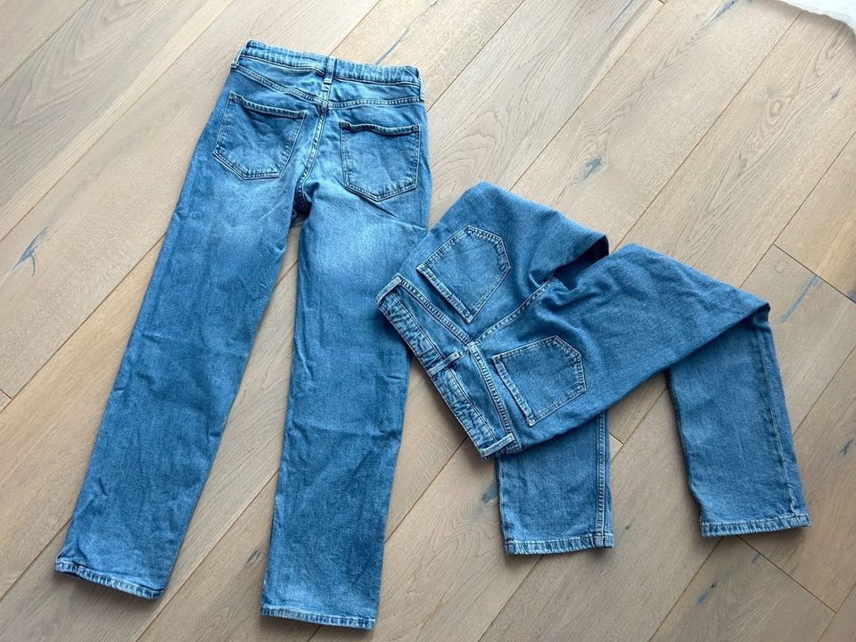 Jeans Gerader Schnitt Gr. 140 H&M in Nahe