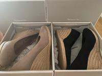 Tamaris Keilabsatz Pumps, Velour taupe, NEU Hessen - Münzenberg Vorschau