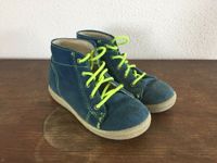 Pepino Schnürschuhe blau/gelb in Größe 25 Bayern - Hersbruck Vorschau