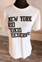 Be Famous Shirt weiß S Print New York Tokio Niederrhein neu top M Nordrhein-Westfalen - Weeze Vorschau