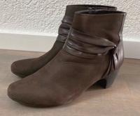 Stiefeletten 40,5 grau Reißverschluss Caprice Hessen - Heusenstamm Vorschau
