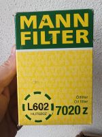 Mann Ölfilter L602  7020Z Ölwechsel für Audi VW Baden-Württemberg - Kehl Vorschau