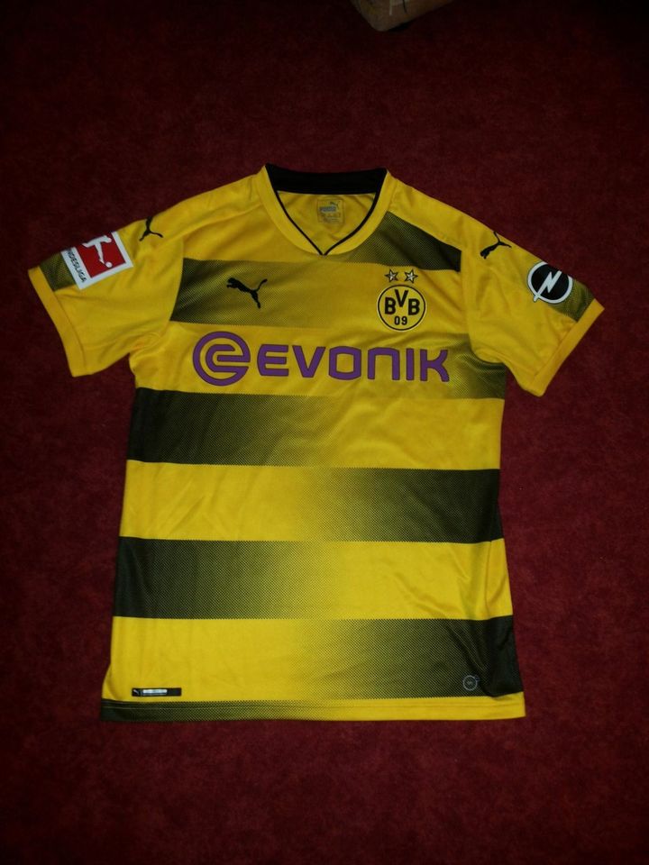 Trikot Borussia Dortmund 2017/18 Aubameyang Gr.48/50  neu  BVB in Burg (Spreewald)