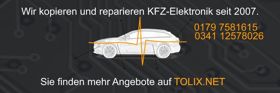 AUSTAUSCH statt REPARATUR für Motorsteuergerät / Steuergerät ECU TCU BSI BCM SAM UCH EZS ELV Kopieren Klonen Clone service Wegfahrsperre IMMO OFF RESET Emulator Austausch defekt Suche auf Anfrage in Leipzig