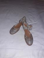 Rieker Gr.42 geschlossene Sandalen Sandalette aus Leder beige Sachsen-Anhalt - Dessau-Roßlau Vorschau