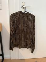 Vila Shirt Glitzer gold schwarz Animal L Stuttgart - Stuttgart-Süd Vorschau