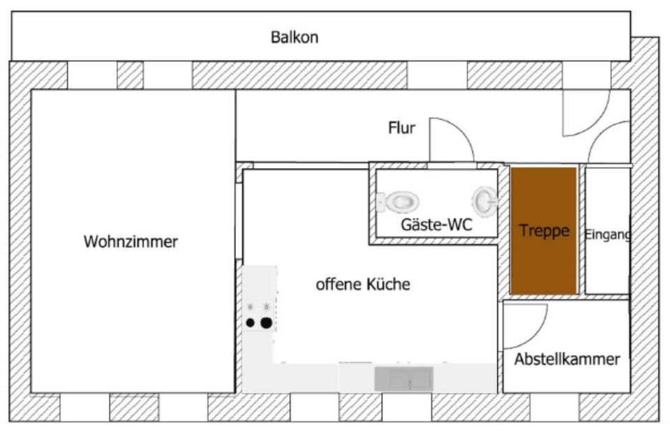 Hochwertig ausgestattete 3-Zimmer-Wohnung - Im Zentrum - Am Hafen - Mit Strandnähe in Neustadt in Holstein