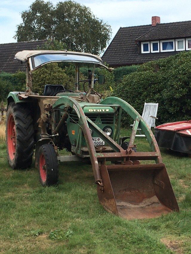 Deutz 5006 Traktor mit Frontlader Trecker Hofschlepper in Siedenburg