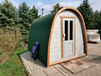 SAUNA POD 3,5 m 2 Räume Panorama Scheibe  Saunahaus Garten Nordrhein-Westfalen - Hüllhorst Vorschau