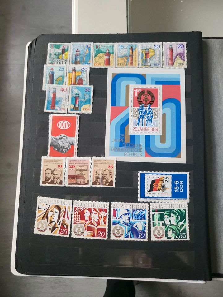 Briefmarkensammlung aus Nachlass in Biederitz