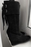 Stiefel Geox, Gr. 38.5, Wildleder/Nubuk Pankow - Prenzlauer Berg Vorschau