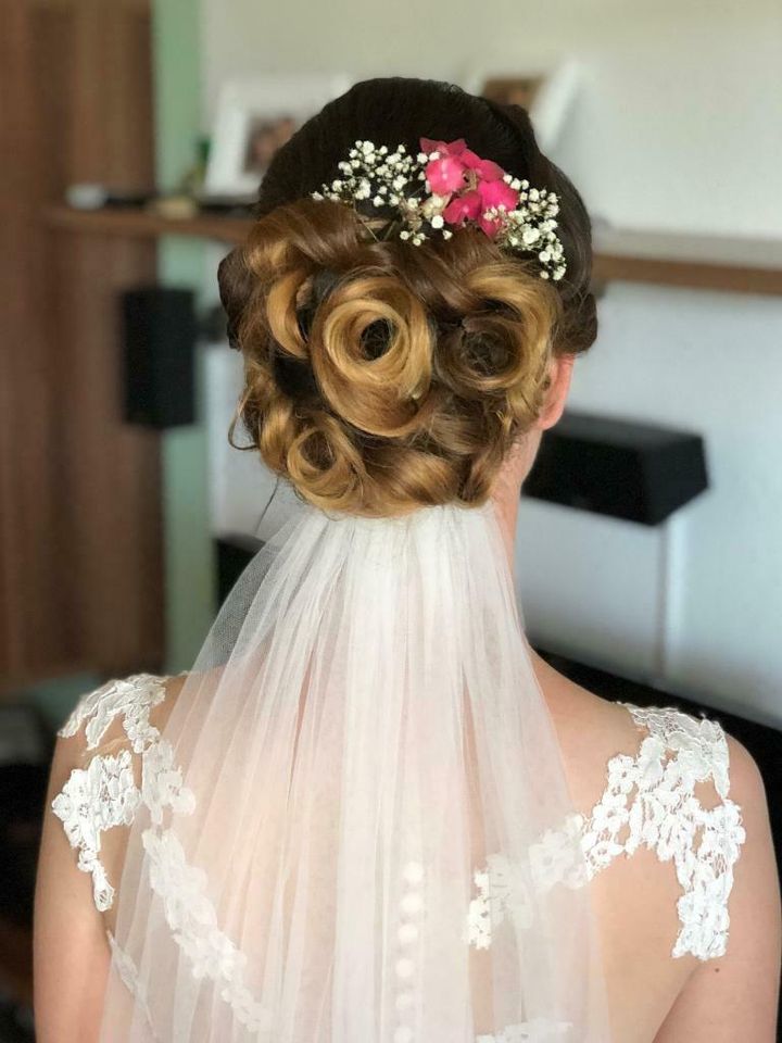 Brautstyling, Hochzeit, Make-up Artist, Friseurmeisterin in Berlin