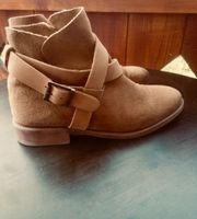 Stiefeletten braun/beige Wildleder 37 Baden-Württemberg - Freiburg im Breisgau Vorschau